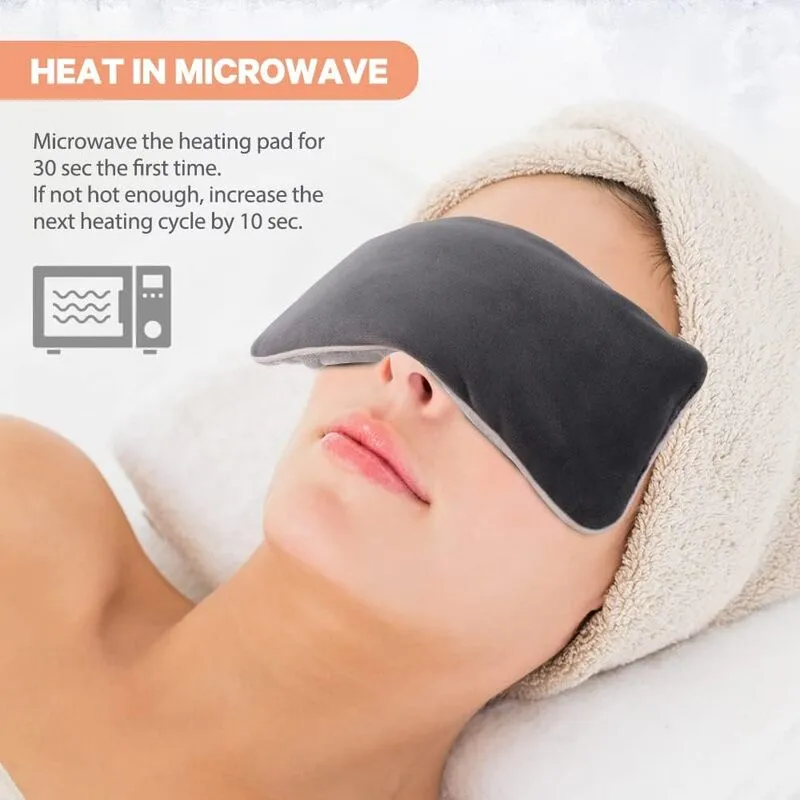 Comfheat Microwavable Moist Heat Eye Compress Mask for sinus relief